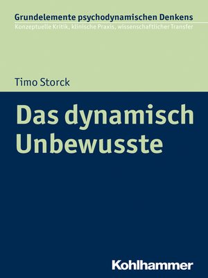 cover image of Das dynamisch Unbewusste